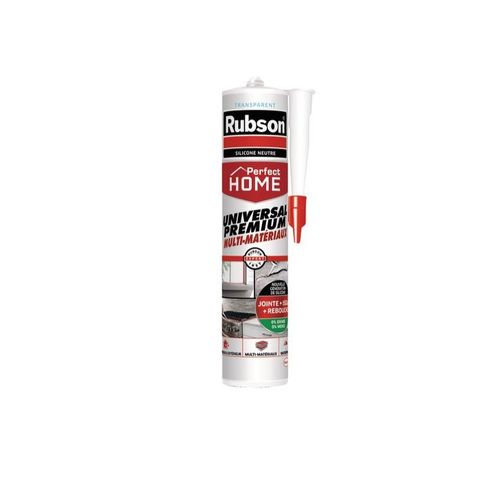 RUBSON SILICONE NEUTRE TRANSPARENT PERFECT HOME UNIVERSAL PREMIUM MULTI-MATERIAUX 3178041329620 JOINTE ISOLE REBOUCHE BRICOLAGE PRO COMASOUND KARTEL CSK ONLINE