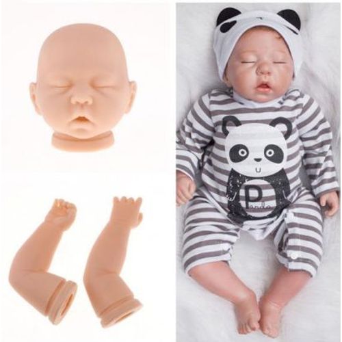 Reborn Silicone Bébé Poupée Poupon Hyper Réaliste Souple