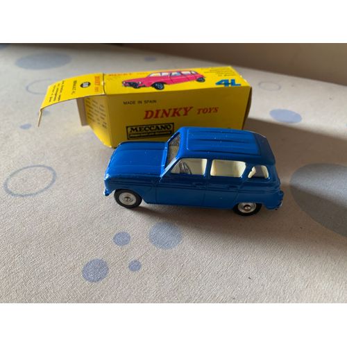 DINKY ディンキー スペイン 518 レア青 ルノー4L ミニカー Atlas Dinky Toys 518 Renault 4L