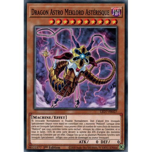Dragon Astro Meklord Astérisque - Led7-Fr027, En Vf - Commune