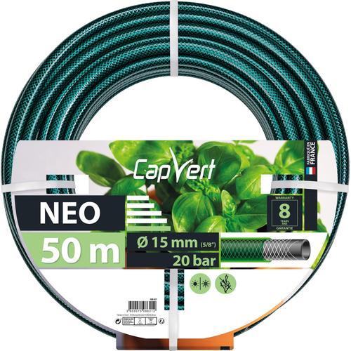 Tuyau d'arrosage Néo Cap Vert - Diamètre 15 mm - Longueur 50 m