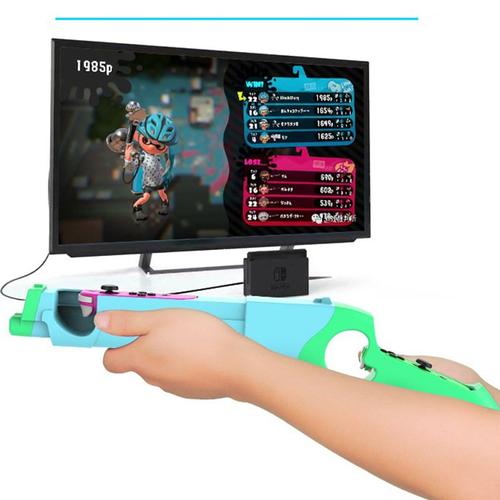 Nintendo Switch Ns Joy-Con - Jeux Périphériques Poignée Sens Tir - Pistolet Poignée Joystick Support Pour Contrôleur Nintendo Switch