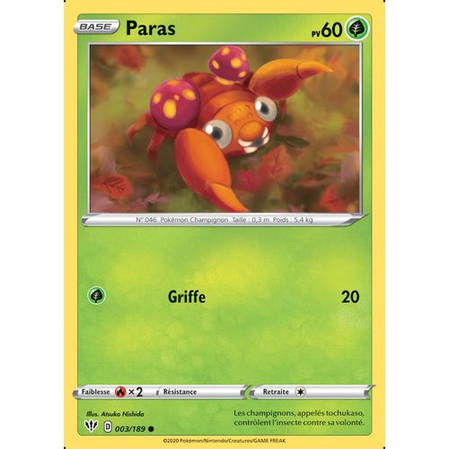 Pokemon!!! Paras (003/189)