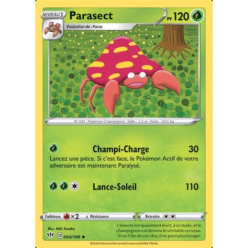 Pokemon!!! Parasect (4/189)