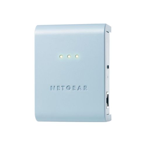 NETGEAR Powerline XAVB101 - Kit d'adaptation pour courant porteur HomePlug AV (HPAV) (pack de 2)