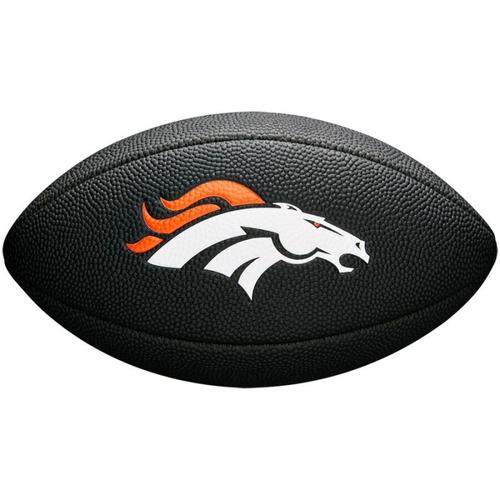 Mini Ballon De Football Américain Wilson Nfl Team Logo Denver Broncos Noir