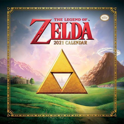 The Legend Of Zelda 2021 Calendrier Carré 30x30cm