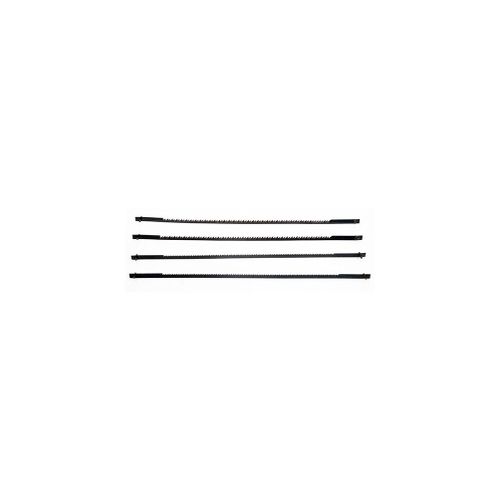 Lames de scie à chantourner métal / plastique 127 mm x 18 / 24 TPI - Lot de 4