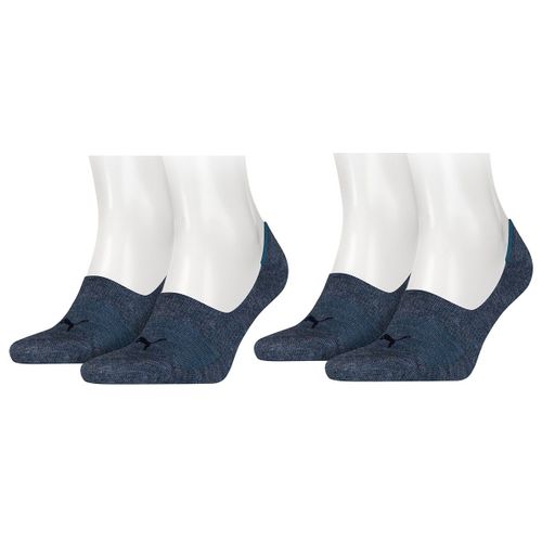 Chaussettes Puma Socquettes Footies Pack De 2 Paires Denim Blue 460 Footies