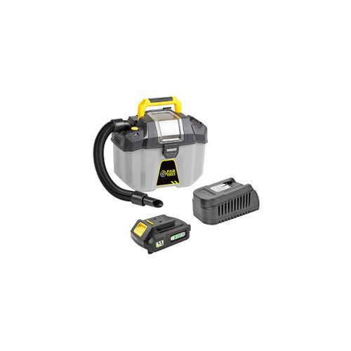 Aspirateur eau et poussières 10 L sans fil KIT XF-VACUUM - 18 V 1,5 Ah avec chageur