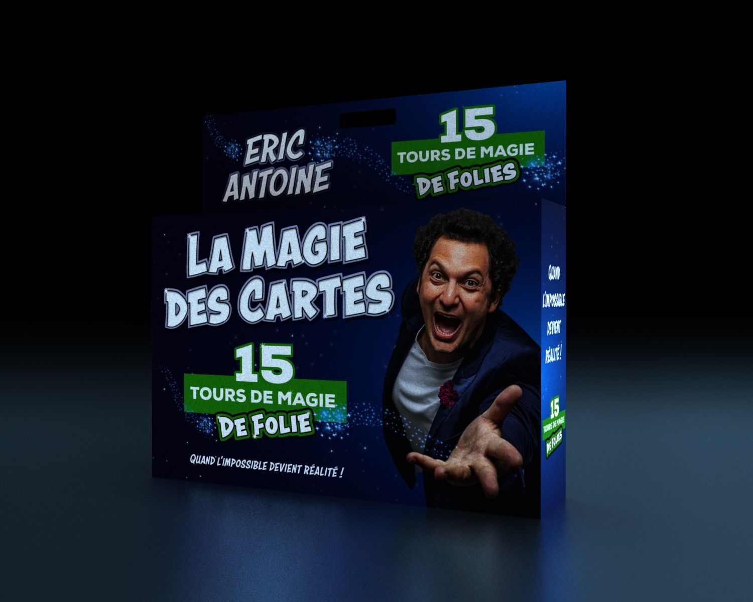 Boite de magie Eric Antoine - la magie des cartes 