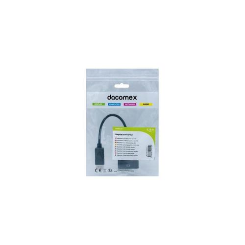 DACOMEX Sachet convertisseur actif DisplayPort 1.2 vers VGA