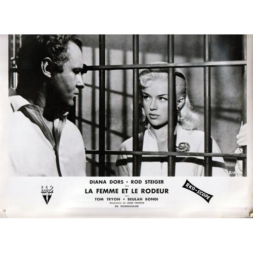 La Femme Et Le Rôdeur (The Unholy Wife) - Photo D'exploitation Cinématographique Cartonnée - Format 24x30 Cm - De John Farrow Avec Diana Dors, Rod Steiger, Tom Tryon - 1957 #