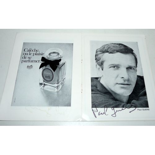 Paul Guers, Bernard Jeantet, Autographes Sur Programme Karsenty Le 12 Avril 1970