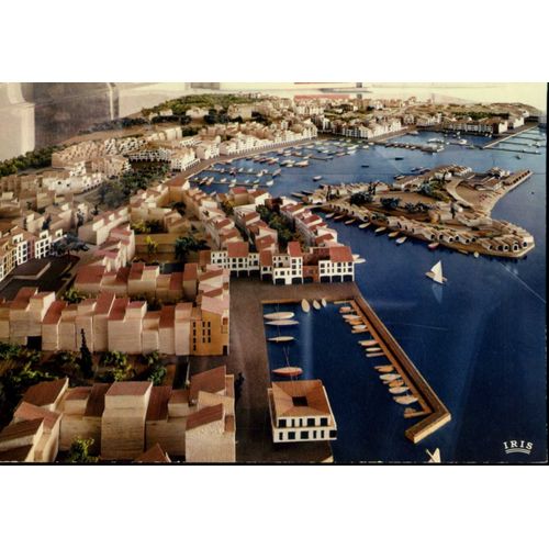 Carte Postale Du Cap D' Agde (Hérault) Maquette De L'ensemble Du Cap D' Agde (Réf.82)