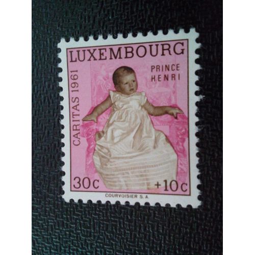 Timbre Luxembourg Yt 603 Prince Henri 1961 ( 090904 )