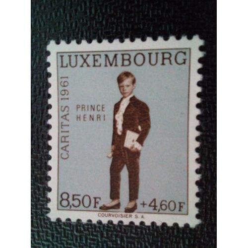 Timbre Luxembourg Yt 608 Prince Henri 1961 ( 090904 )