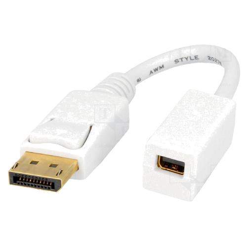 Adaptateur- DisplayPort prise.mini DisplayPort socket- blanc