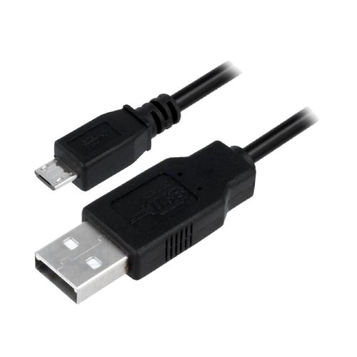 Cable USB A male USB B micro prise male 5m - Noir