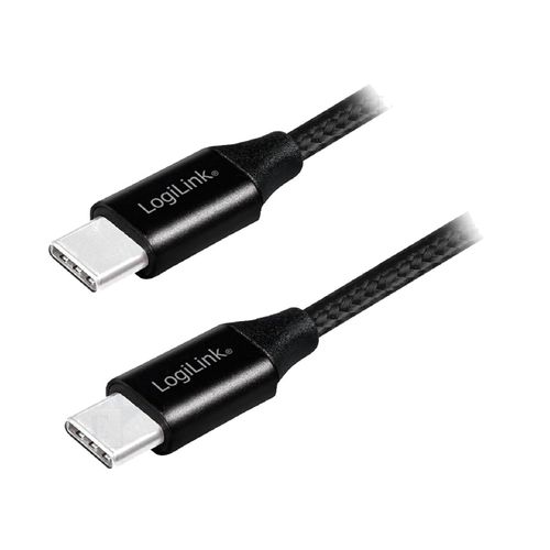 Cable USB C 2.0 male des deux cotes 0.3m - Noir