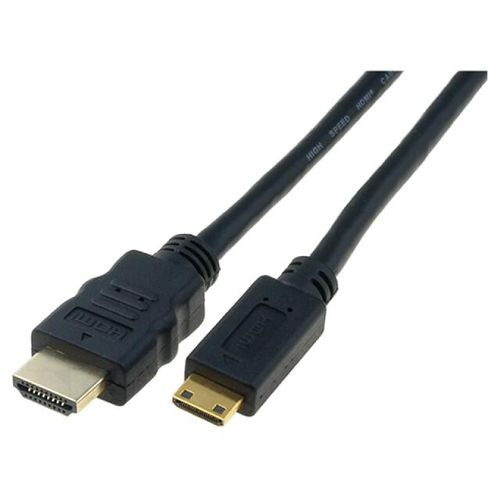 Cable HDMI 1.3 HDMI prise male mini HDMI prise male 3m - Noir