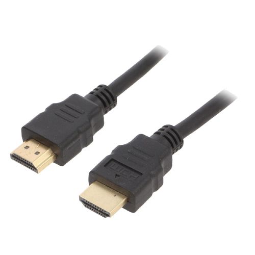 Cable HDMI 2.0 male des deux cotes 1.8m noir
