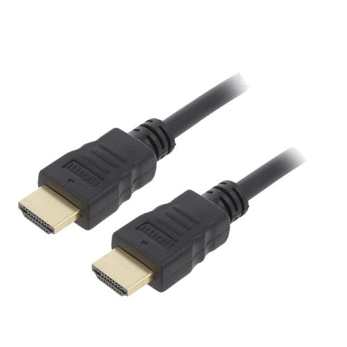 Cable HDMI 2.0 male des deux cotes 1.8m noir