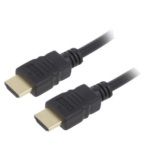 Cable HDMI 2.0 male des deux cotes 1m noir