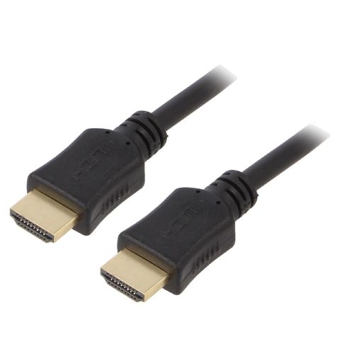 Cable HDMI 2.0 male des deux cotes 1m noir