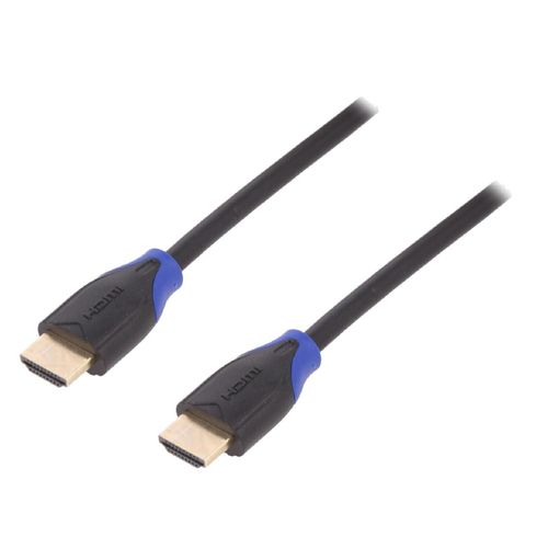 Cable HDMI 2.0 male des deux cotes 4K 3D UHD 3m - Noir