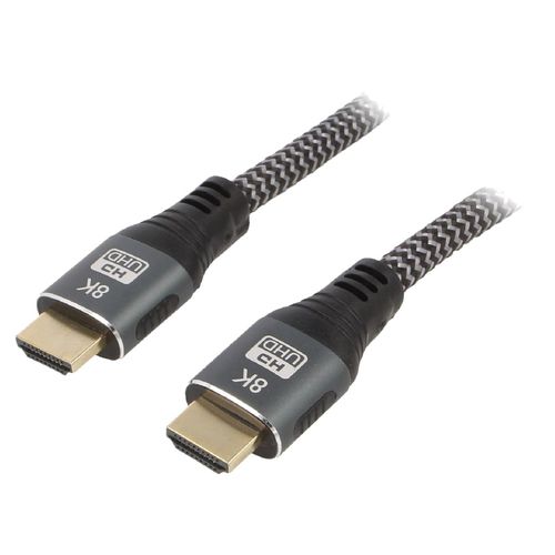 Cable HDMI 2.1 male des deux cotes 1m noir