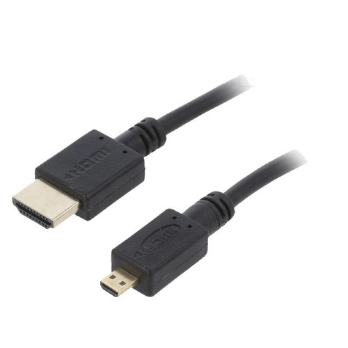 Cable HDMI 2.0 male micro HDMI male 3m noir