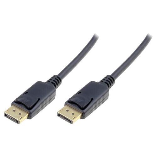 Cable DisplayPort 1.1a prise male des deux cotes 1m - Noir