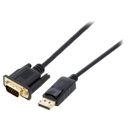 Cable DisplayPort 1.1male D-Sub HD male 1.8m noir