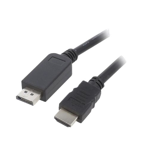 Cable DisplayPort 1.1 male HDMI 2.0 male 5m noir