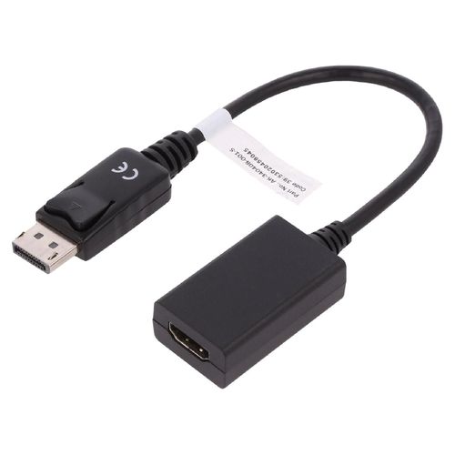 Cable DisplayPort 1.1a male HDMI femelle 150mm noir