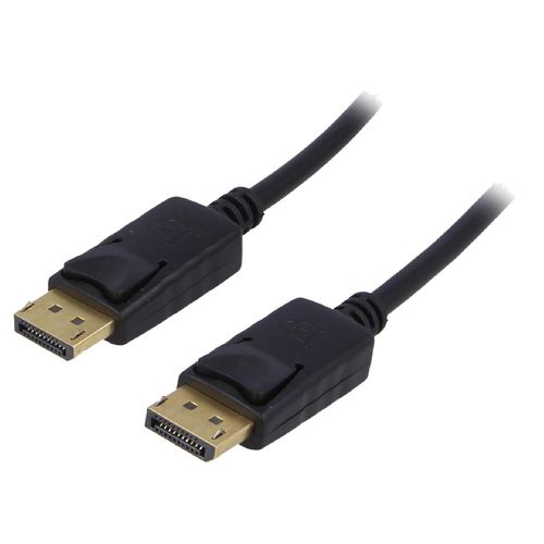 Cable DisplayPort 1.2 male des deux cotes 1.8m noir