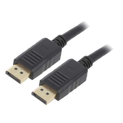 Cable DisplayPort 1.2 male des deux cotes 1.8m noir