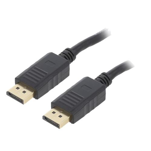 Cable DisplayPort 1.2 male des deux cotes 3m noir