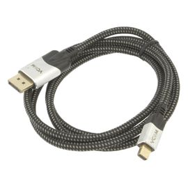 Cable DisplayPort 1.4 male des deux cotes 1.5m noir