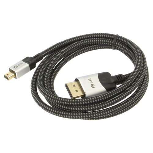 Cable DisplayPort 1.4 male des deux cotes 1.8m noir