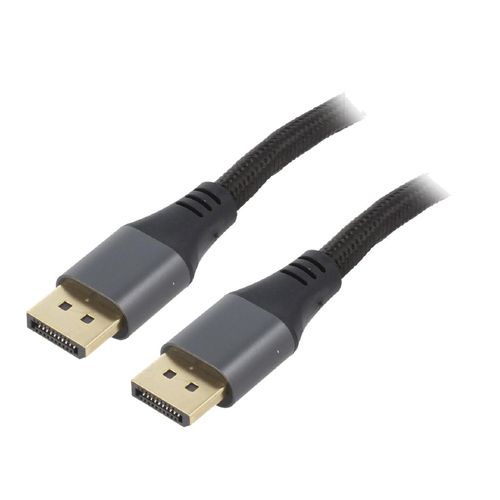 Cable DisplayPort 1.4 male des deux cotes 1.8m noir