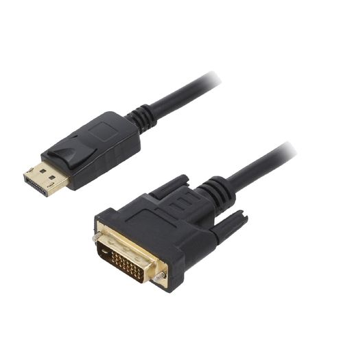 Cable DisplayPort male DVI-D male 1m noir