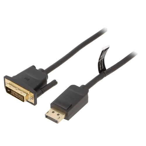 Cable DisplayPort male DVI-D male 1.5m noir