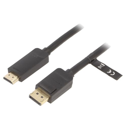 Cable DisplayPort male HDMI male 3m noir