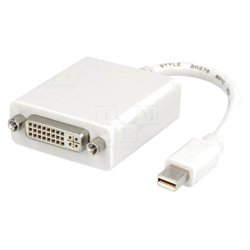 Convertisseur mini DisplayPort vers DVI - Blanc