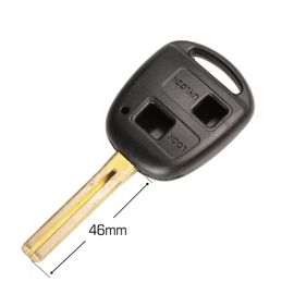 Coque Toyota 2 Boutons Lame Fraisee