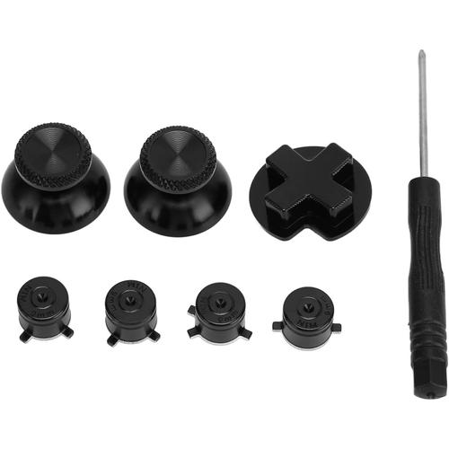 Manette De Jeu Boutons Métalliques En Alliage D'aluminium Pièces De Bouton De Contrôleur De Jeu De Rechange Professionnelles Compatibles Avec Switch Pro Game Pad