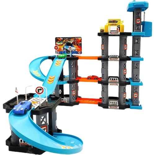 Jouet De Garage De Stationnement,Jouet De Garage - Ensemble De Jeu De Jouets De Piste De Rampe De Voiture De Course | Ensembles De Jeux De Véhicules, Jouet D'aventure De Stationnement De