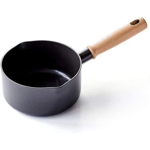 Greenchef Cc001965-001 Vintage Casserole, 16cm / 1.6 Litres, Noir